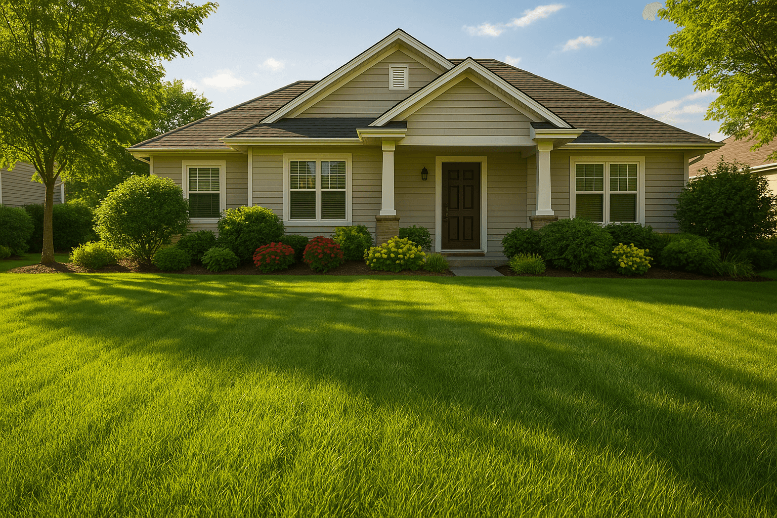 Sample grass photo shown as Kentucky Bluegrass